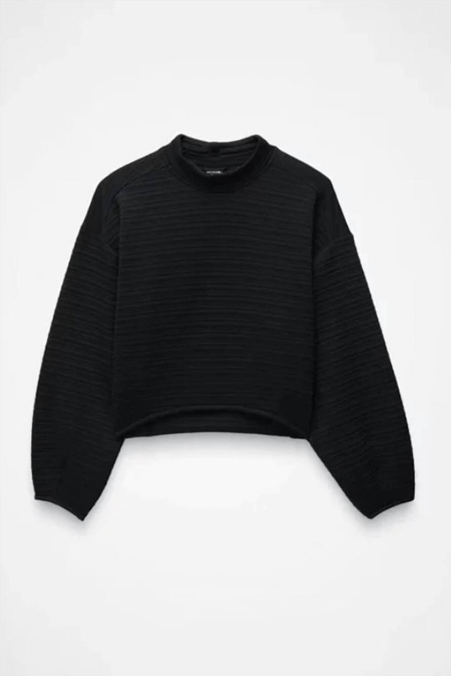 NEW PRANA women's send off pullover in black - Picture 1 of 2
